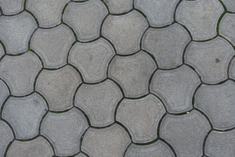 Repaired Paver Pattern